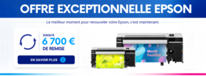 Remise exceptionnelle pour la reprise de votre ancienne EPSON